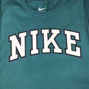NWT⭐️NIKE woman’s teal t-shirt XXL